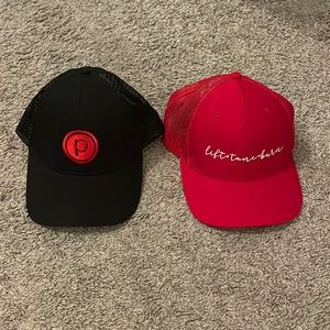2 Pure Barre hats! Never worn